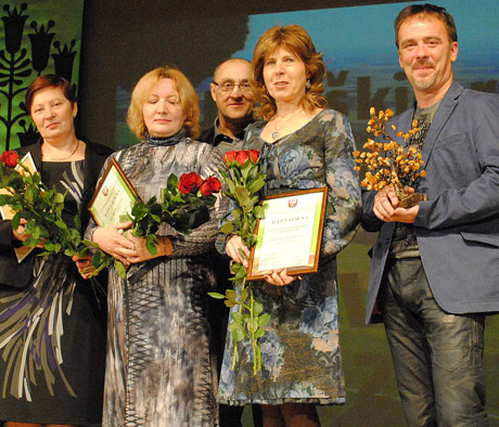 Pagerbti rajono žemdirbiai Pagerbti rajono žemdirbiai