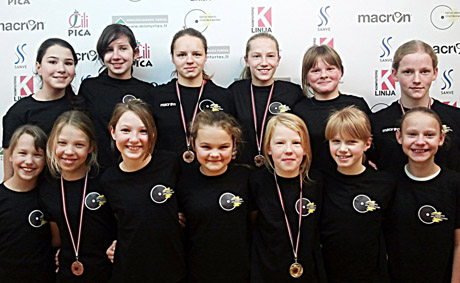 Šiaulių imtynininkės grįžo su medaliais Šiaulių imtynininkės grįžo su medaliais