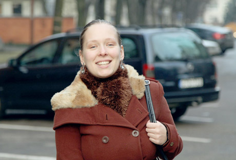 Šiaulietė knygą rašė užminuotoje žemėje Šiaulietė knygą rašė užminuotoje žemėje