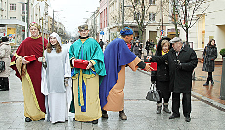 Trys karaliai išlydėjo šventes Trys karaliai išlydėjo šventes
