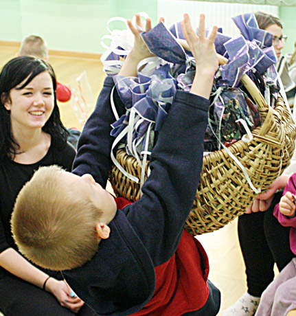 Šventę organizavo vaikų globos namuose Šventę organizavo vaikų globos namuose
