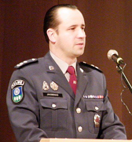 Policija atsiskaitė visuomenei Policija atsiskaitė visuomenei