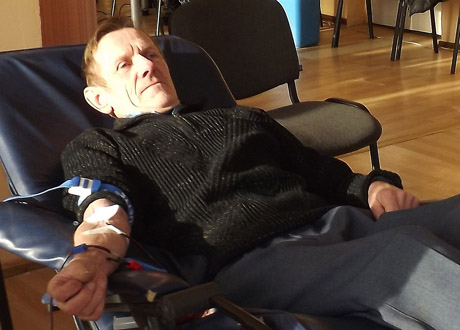 Kraujo donorai skubėjo į Gaižaičius Kraujo donorai skubėjo į Gaižaičius