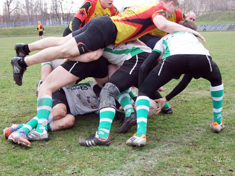Regbininkai jėgas tikrino Lenkijoje Regbininkai jėgas tikrino Lenkijoje