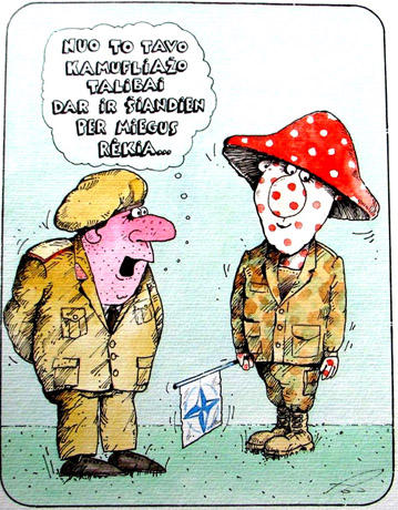 Joniškiečio karikatūra laimėjo trečią vietą Joniškiečio karikatūra laimėjo trečią vietą
