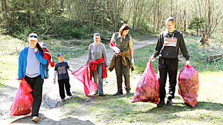 Šiukšles rinko tik entuziastai