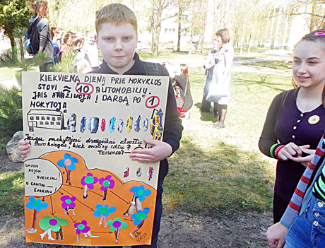 Klasės pristatė taupymo idėjas Klasės pristatė taupymo idėjas