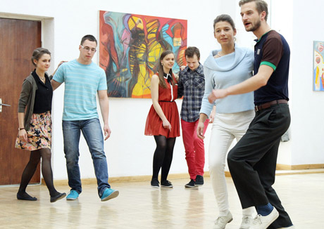 Šiauliečiai mokėsi šokti lindihopą