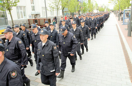 Ug­nia­ge­siams linkėta sausų žarnų