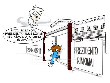 Atidaryta „tarkuojančių“ karikatūrų paroda Atidaryta „tarkuojančių“ karikatūrų paroda