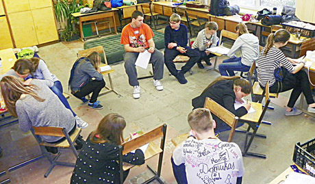 „Sniego gniūžtės“ stovykla Žagarėje „Sniego gniūžtės“ stovykla Žagarėje