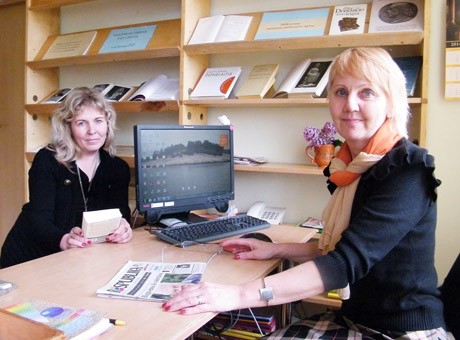 Užvenčio biblioteka persikėlė į naujas patalpas Užvenčio biblioteka persikėlė į naujas patalpas