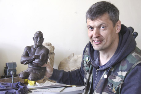 Stipruolis S. Nosys įkvėpė ir anūką, ir skulptorių Stipruolis S. Nosys įkvėpė ir anūką, ir skulptorių