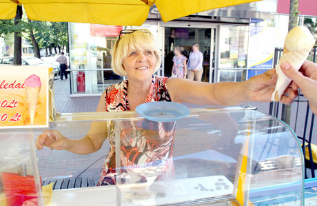 Ledų valgytojai dažniausiai perka plombyrą