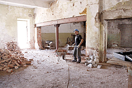 Šiaulių menų inkubatoriuje tikrinti atlikti darbai