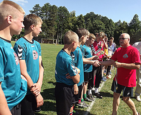 Futbolo čempionate triumfavo žagariečiai Futbolo čempionate triumfavo žagariečiai