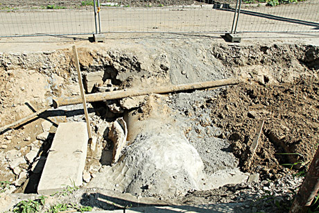 Dėl trūkusio vamzdžio taršos išvengta