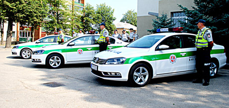 Už policijos automobilius mokės Savivaldybė Už policijos automobilius mokės Savivaldybė
