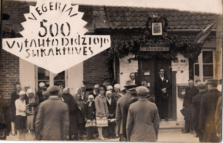 Vėgeriai šventė ir tarpukariu