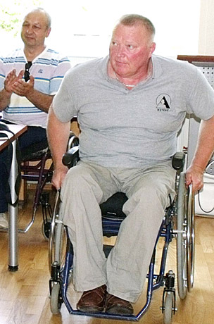 Neįgaliųjų maratonų iniciatoriui įteiktas Padėkos ženklas