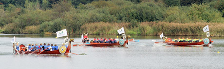 Talkšos ežere varžėsi „Vikingai“ Talkšos ežere varžėsi „Vikingai“