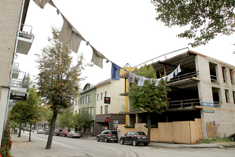 Šiaulių centre – marškinių mįslė