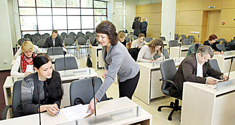 Šiaulių savivaldybėje tikrinosi žinias apie Konstituciją