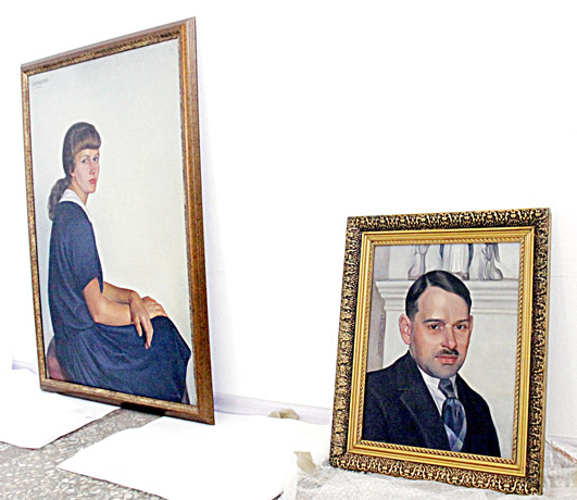 Iš užmaršties keliami menininkės grafikos darbai Iš užmaršties keliami menininkės grafikos darbai