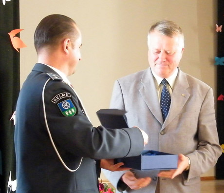 Policininkai minėjo profesinę šventę Policininkai minėjo profesinę šventę