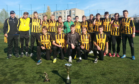 Jaunučių žaidynėse – futbolininkai antri Jaunučių žaidynėse – futbolininkai antri