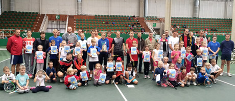 Surengta tradicinė teniso šventė Surengta tradicinė teniso šventė