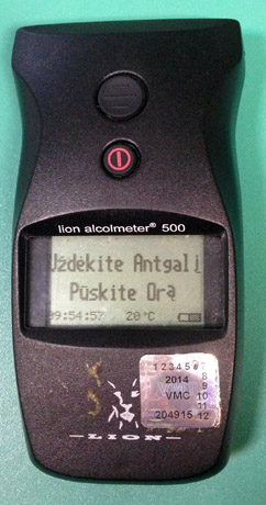 Pašalpos prašytoja pripūtė 2,86 promilės Pašalpos prašytoja pripūtė 2,86 promilės