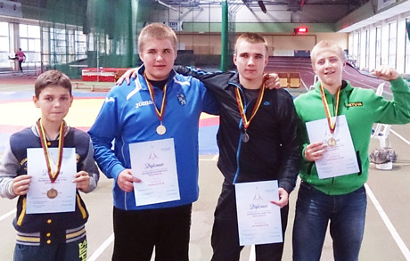 Kuršėniškiai laimėjo keturis medalius Kuršėniškiai laimėjo keturis medalius