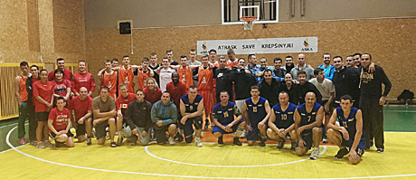 Akademijos krepšininkai rungtyniavo su kariškiais Akademijos krepšininkai rungtyniavo su kariškiais