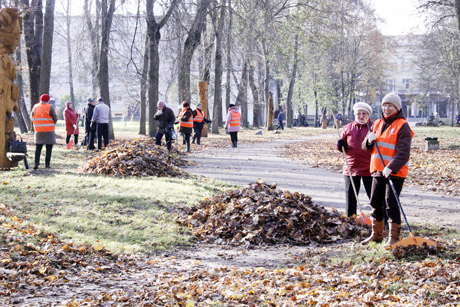 Miestiečiai parodė pavyzdį, kaip tvarkyti centrinį parką