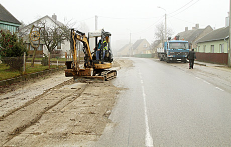 Kelio remontas perpildė žmonių kantrybės taurę