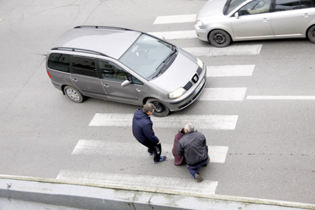 Pavojingoje sankryžoje reikalingas šviesoforas