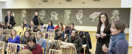 Tarp dailės magistrantų yra ir kometų