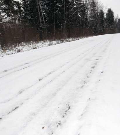 Kelininkai slidų kelią barstys tik ekstremaliu atveju Kelininkai slidų kelią barstys tik ekstremaliu atveju