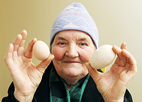 Milžiniškas kiaušinis buvo netikėtas