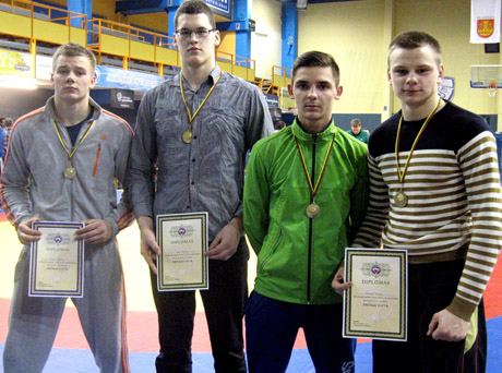Keturi prizininkai šalies čempionate Keturi prizininkai šalies čempionate