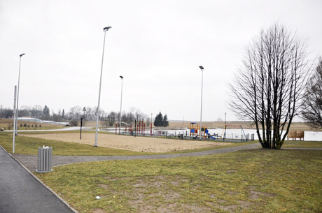 Šaukėniškiai džiaugiasi poilsio zona