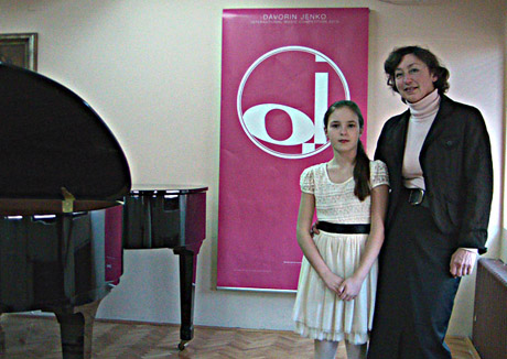 Devynmetė pianistė – konkurso Serbijoje nugalėtoja
