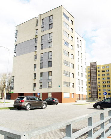 Našta gyventojams tapo naujas namas