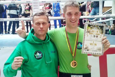 Kelmiškis gimnazistas – muai thai turnyro nugalėtojas Kelmiškis gimnazistas – muai thai turnyro nugalėtojas