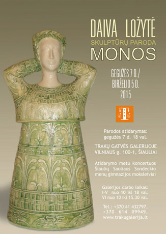 Daivos Ložytės paroda „MONOS“ Daivos Ložytės paroda „MONOS“