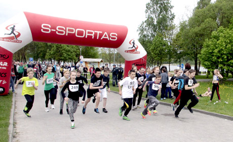Sporto šventė vyko su muzika Sporto šventė vyko su muzika