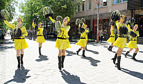Muzikine eisena prasidėjo bulvaro vasara Muzikine eisena prasidėjo bulvaro vasara
