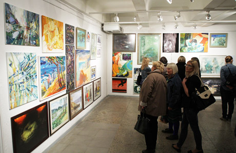 Atidaryta tradicinė Šiaulių dailininkų paroda