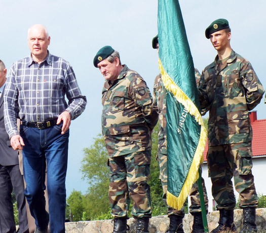 Prisiekė naujas jaunųjų šaulių būrys Prisiekė naujas jaunųjų šaulių būrys